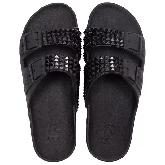 Flat sandals FLOX - BLACK