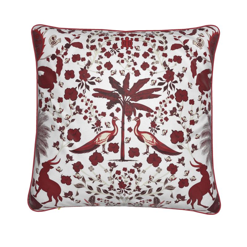 Luxury Velvet Cushions - Garden of Eden II