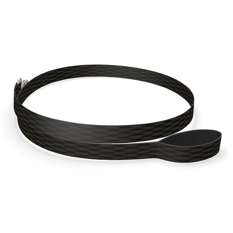 Luxury dog lead vegan leather