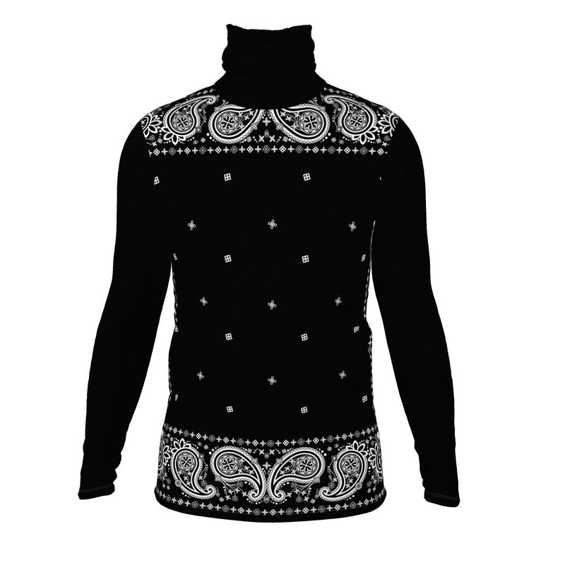 Slim fit luxury roll neck