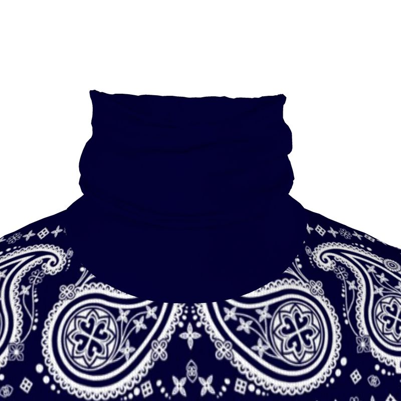 Slim Fit Roll Neck midnight blue