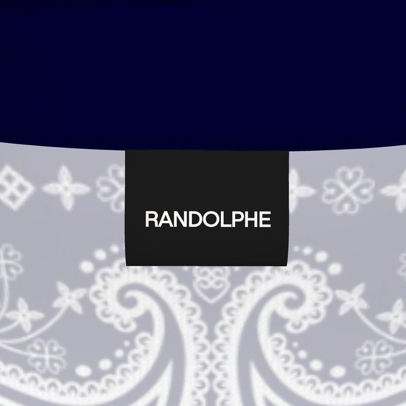 Slim Fit Roll Neck midnight blue