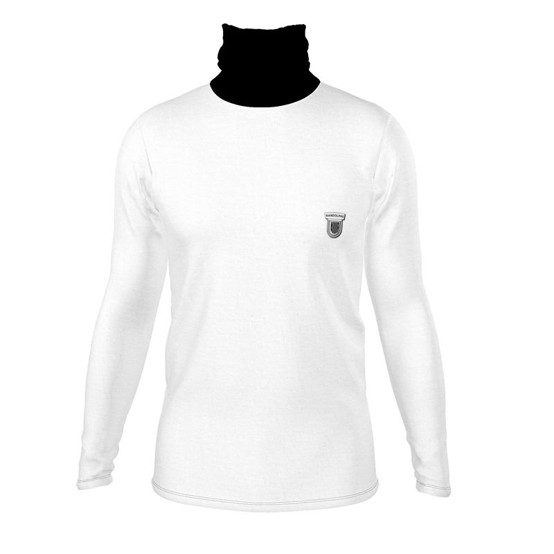 Mens slim fit footgolf roll neck