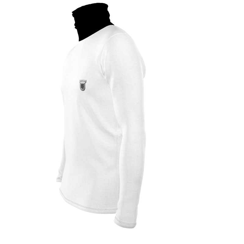 Mens slim fit footgolf roll neck