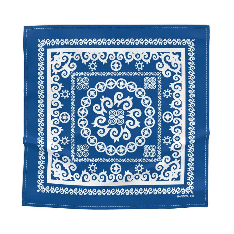 luxury Bandana ocean blue