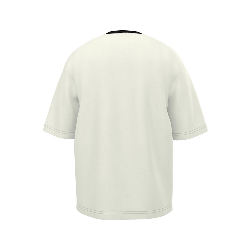 Mens Oversized T-Shirt - Ivory