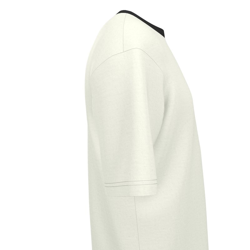 Mens Oversized T-Shirt - Ivory