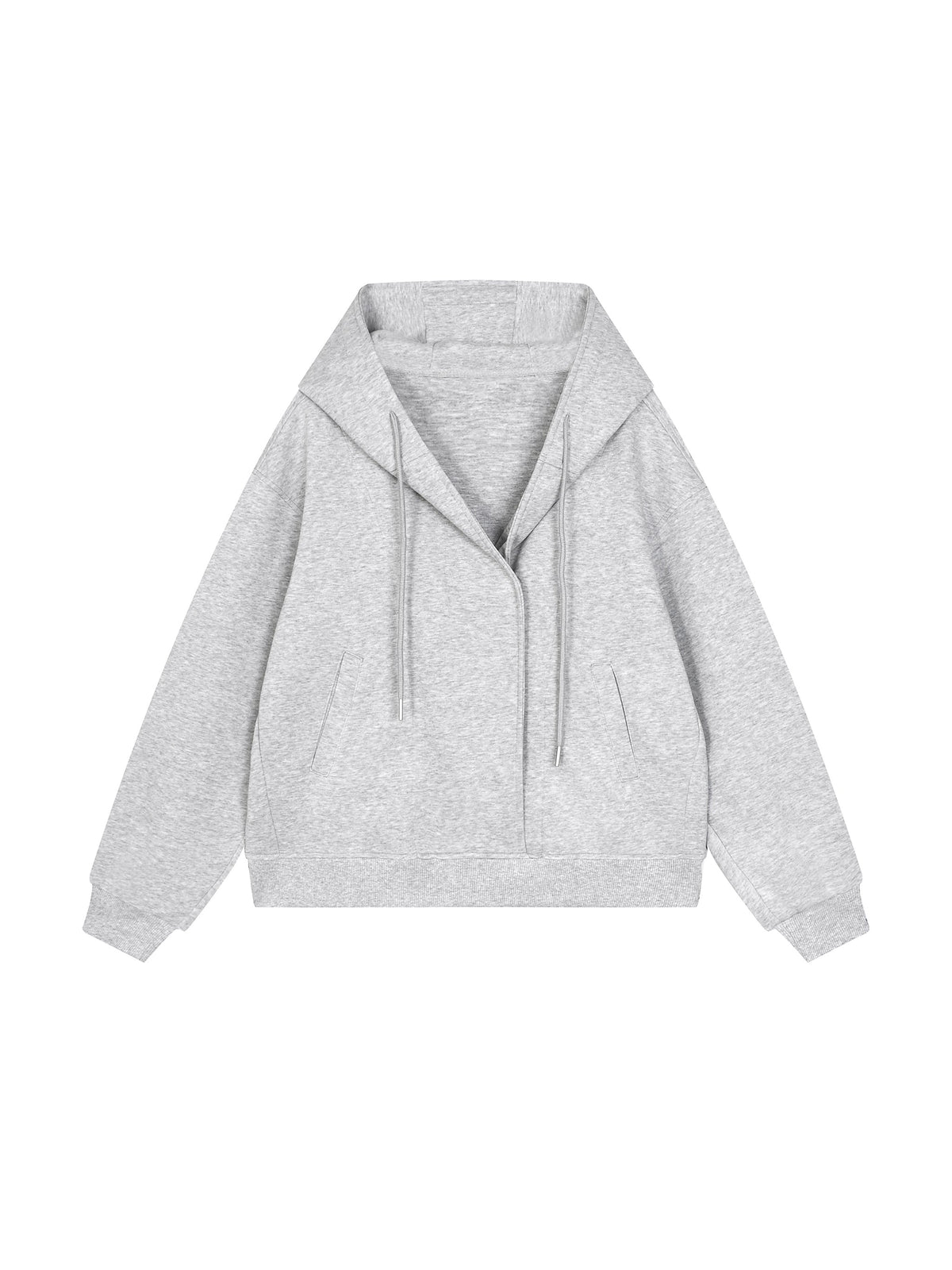 Double breasted Hoodie