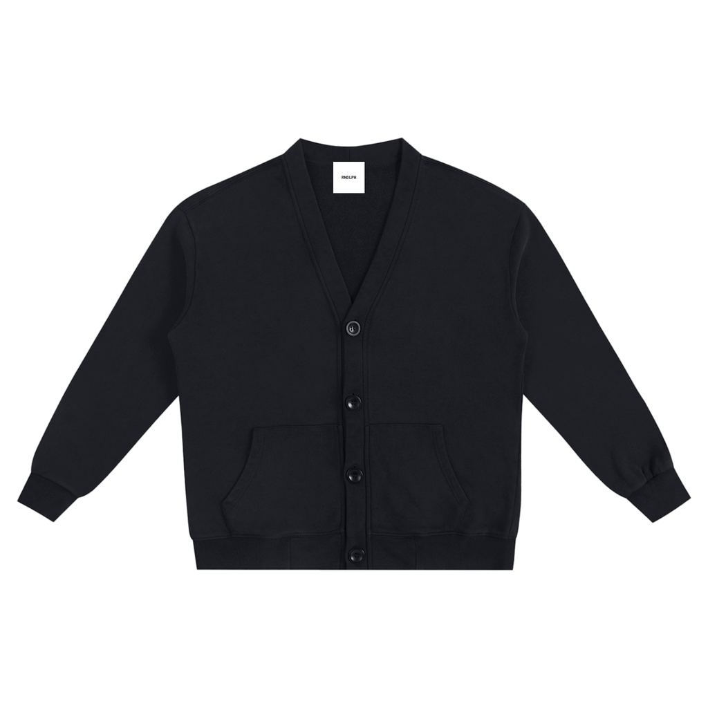 Snow Washed Sweat Cardigan