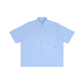 Striped Boxy Short Sleeve Shirt