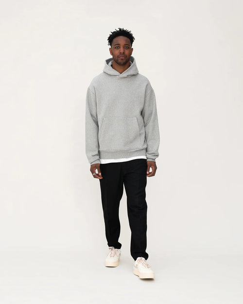 CLASSIC HOODIE - Grey melange