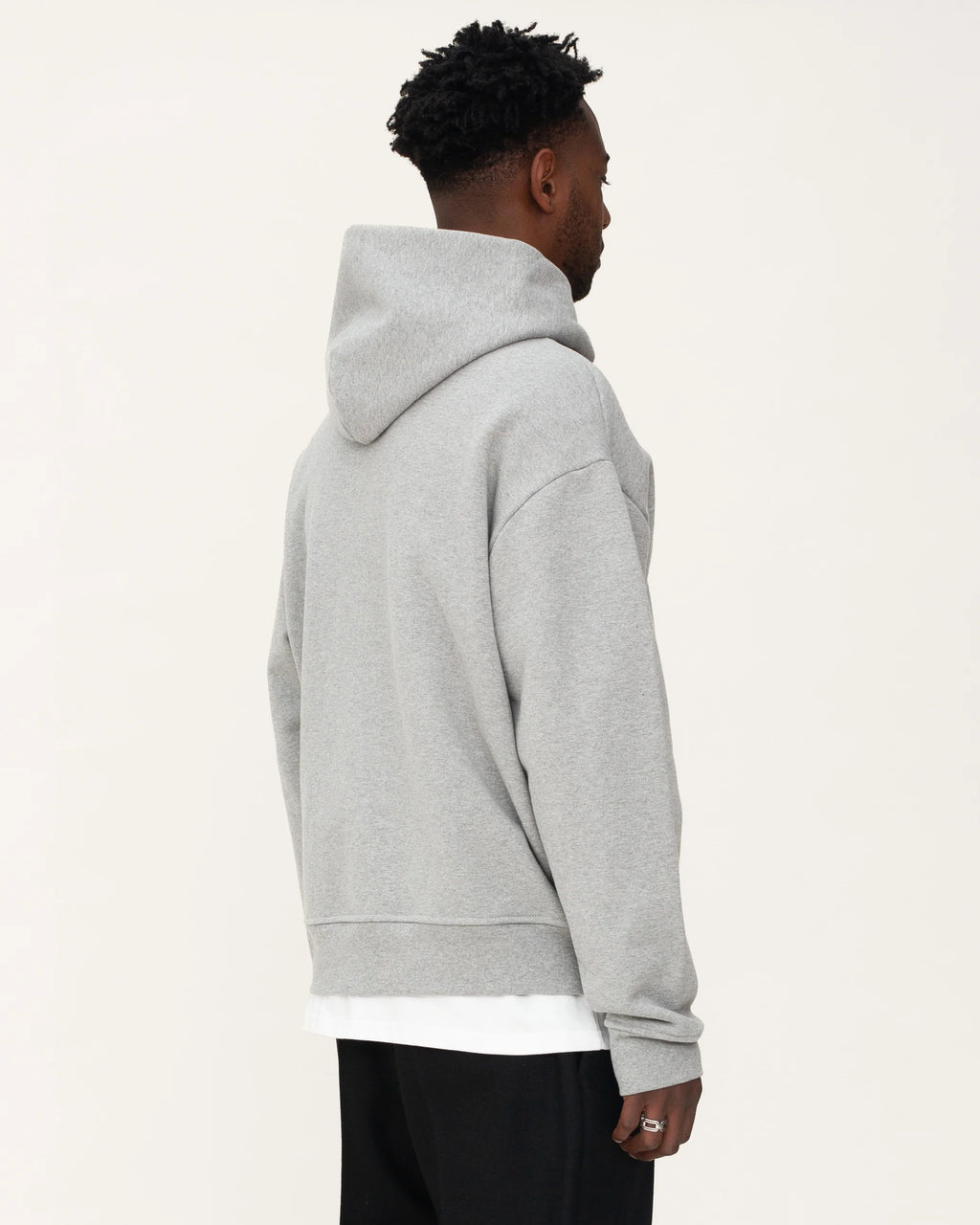 CLASSIC HOODIE - Grey melange