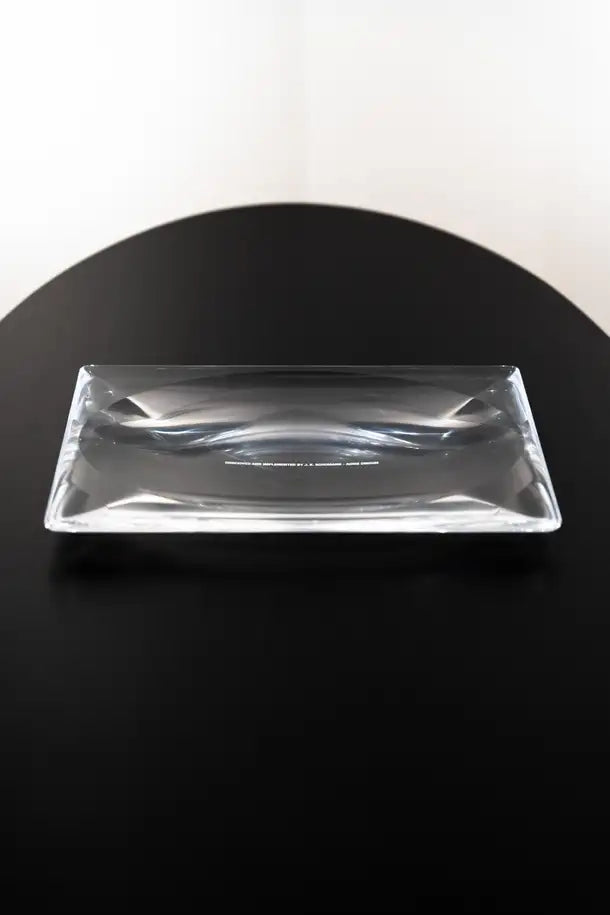AC II Tableware by Justus Knut Schomann, Post-Modern Acrylic Tray