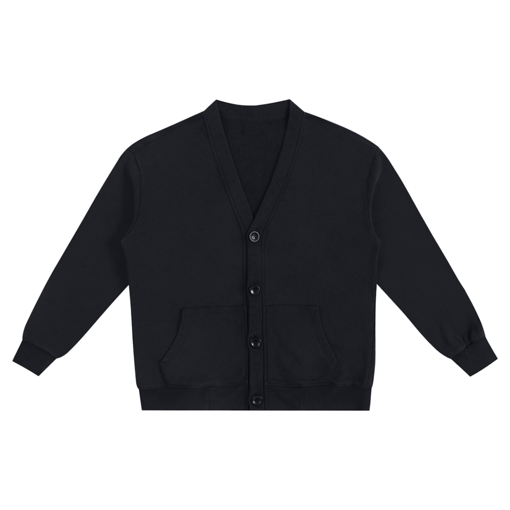 Snow Washed Sweat Cardigan