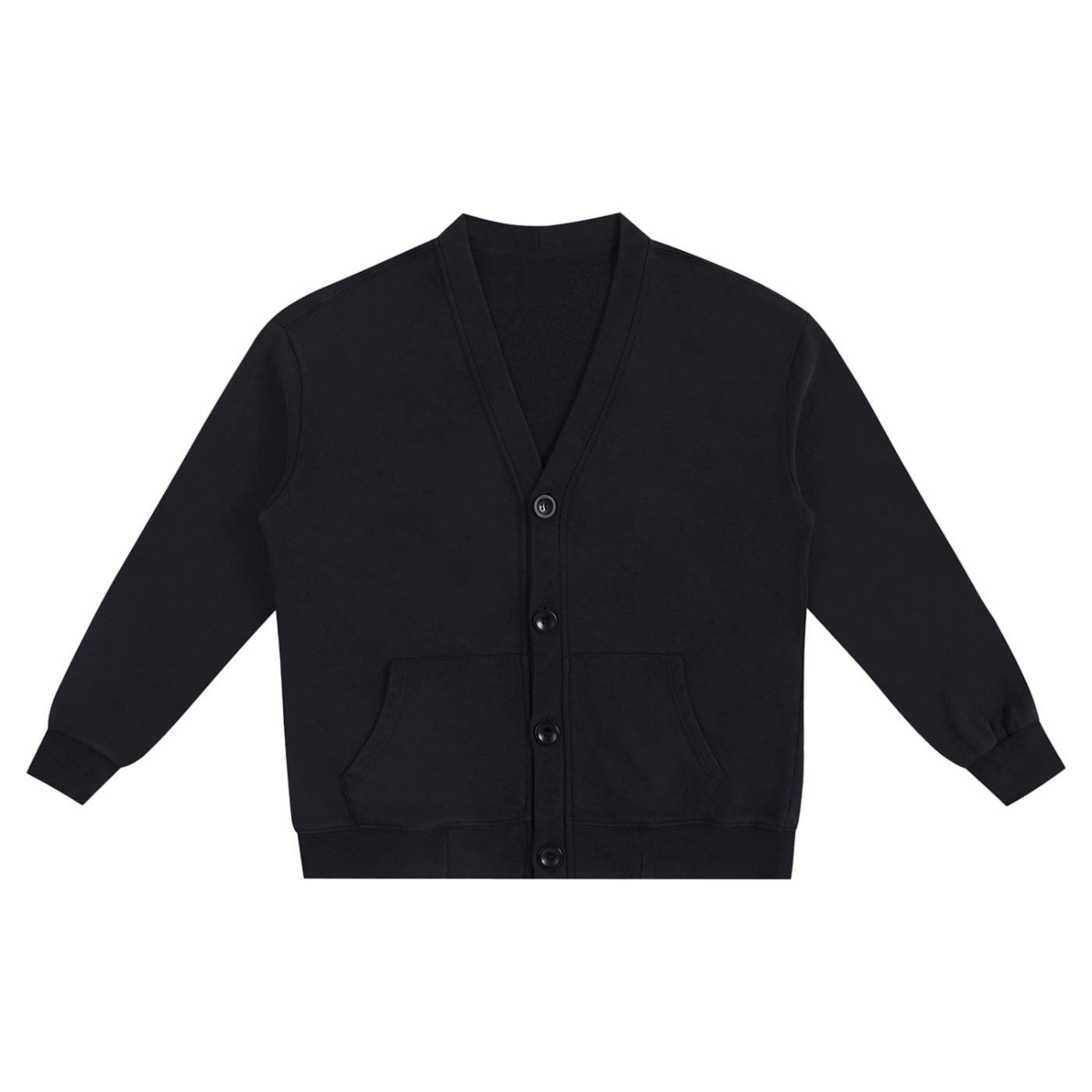 Snow Washed Sweat Cardigan