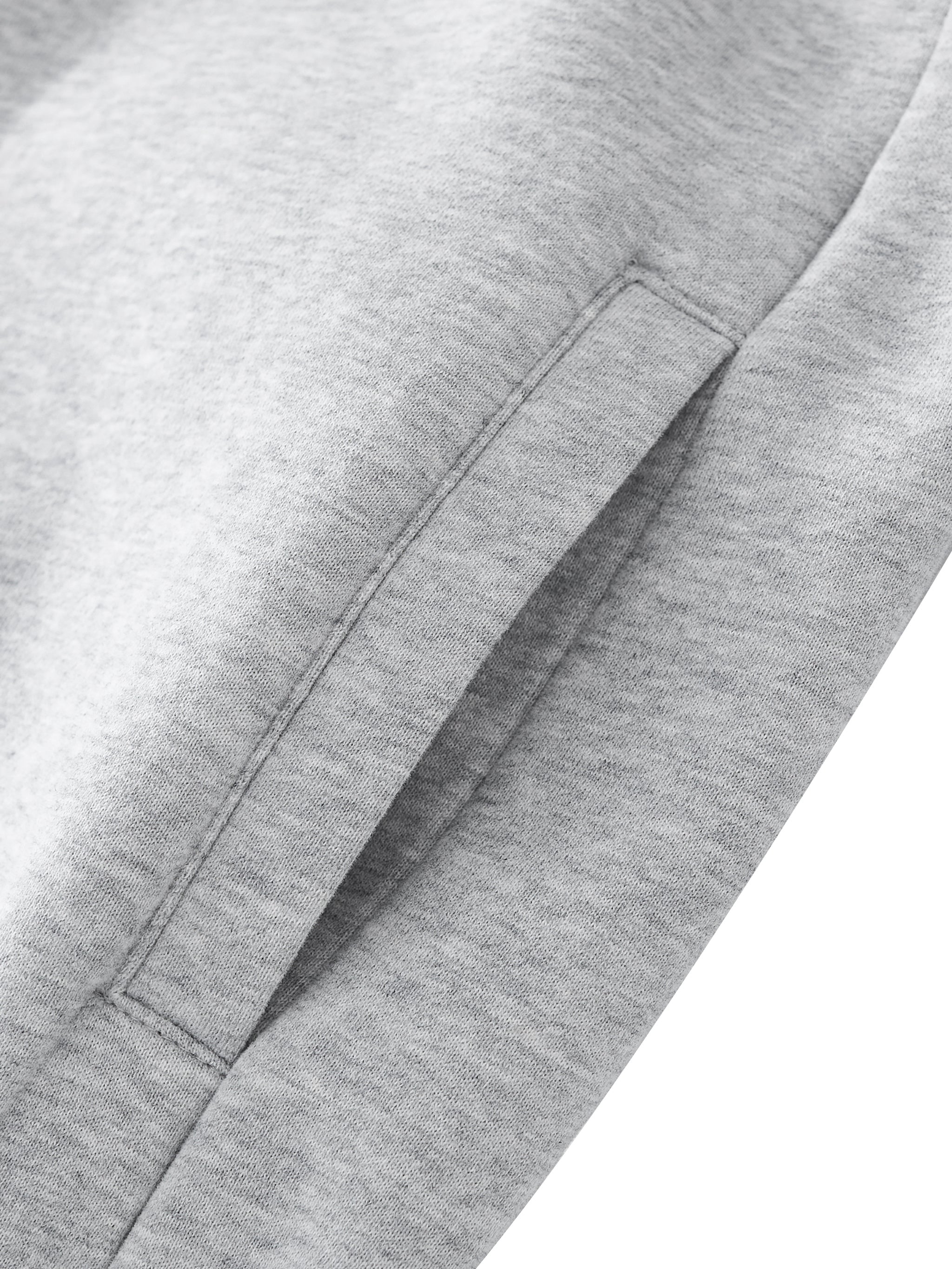 Essential Zip-Up Fleeced Varsity Jacket