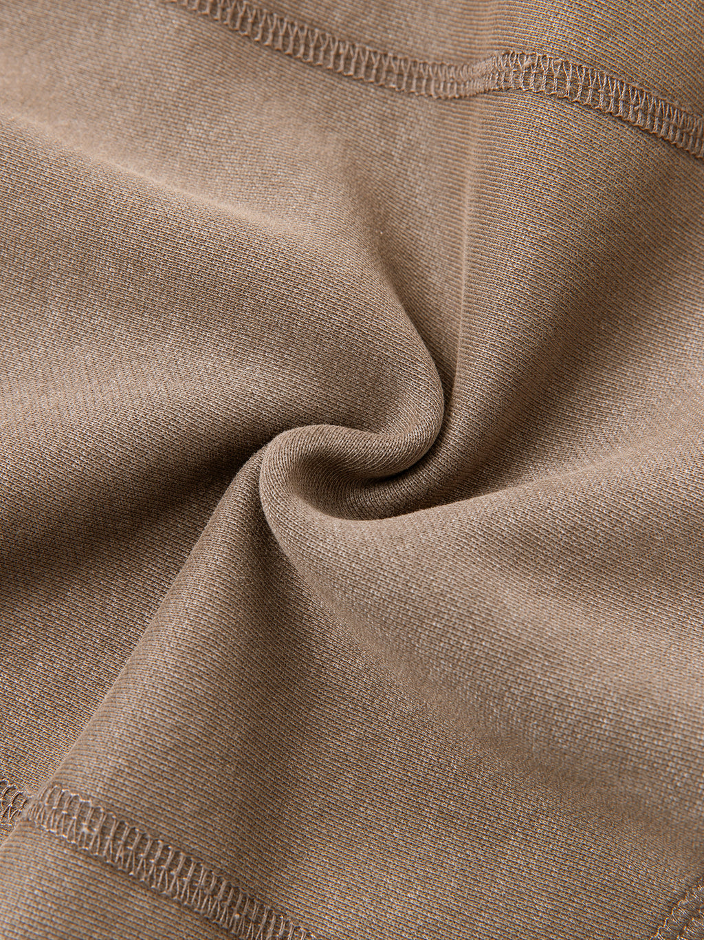 Vintage Washed Cropped Fleece Hoodie