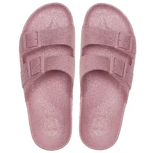 Glitter sandals CARIOCA - VINTAGE PINK