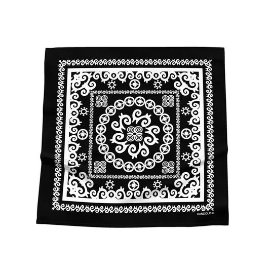 Luxury unisex adinkra bandana - Adinkra I by Randolphe