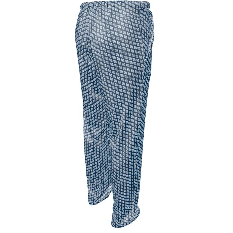 Luxury Pyjama Trousers - biribi wosoro pattern