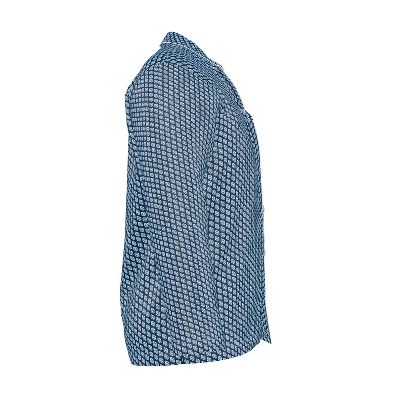 Luxury Pyjama Shirt - biribi wosoro pattern