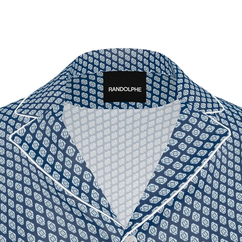 Luxury Pyjama Shirt - biribi wosoro pattern